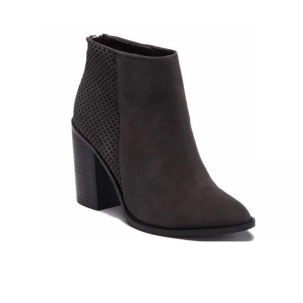 Replay Perforated Boot | Steve Madden | Grey Suede